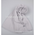 Hot Sale Available Sample Classic Herringbone Grey Wool Scarf